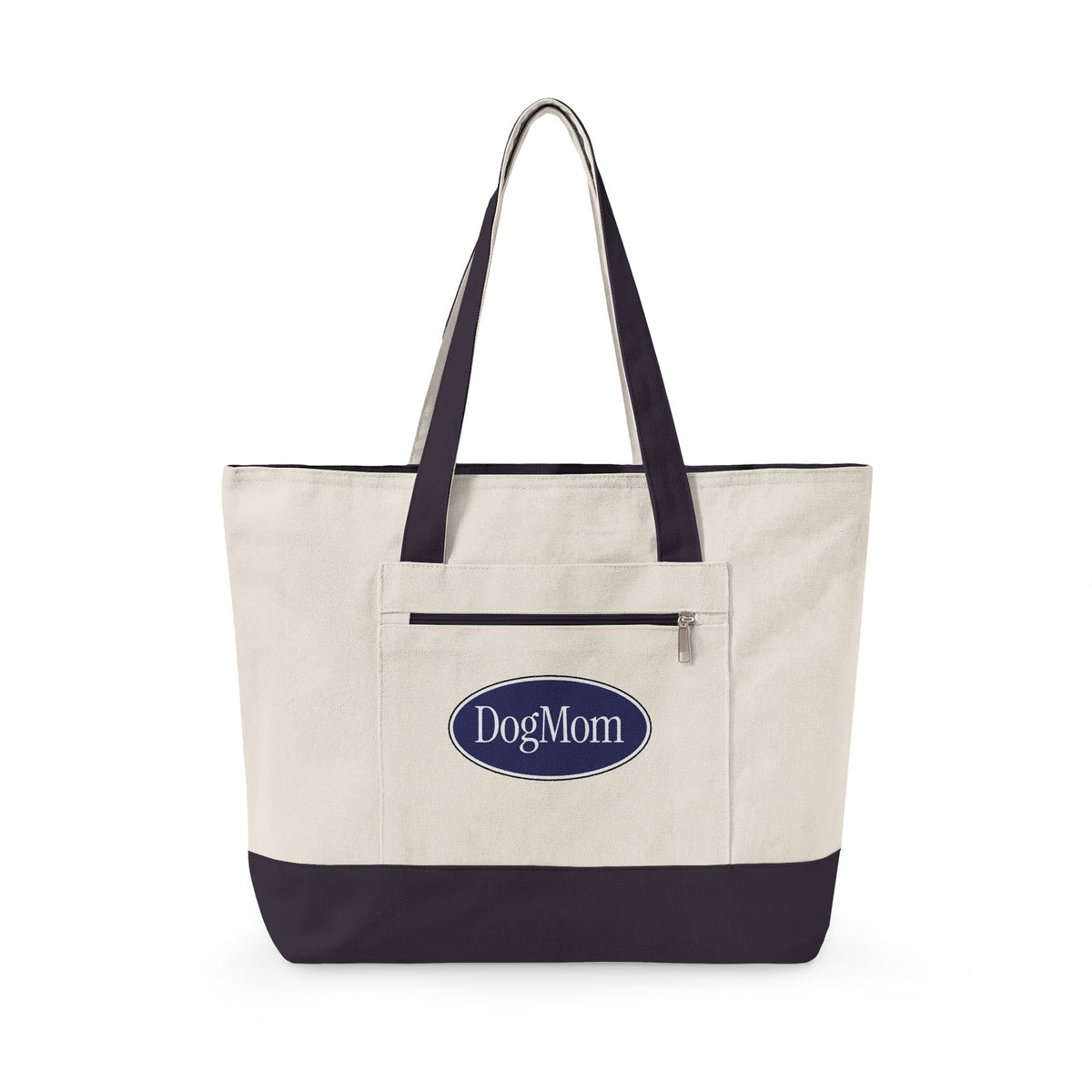 Dog Mom Classic Oval Tote Bag