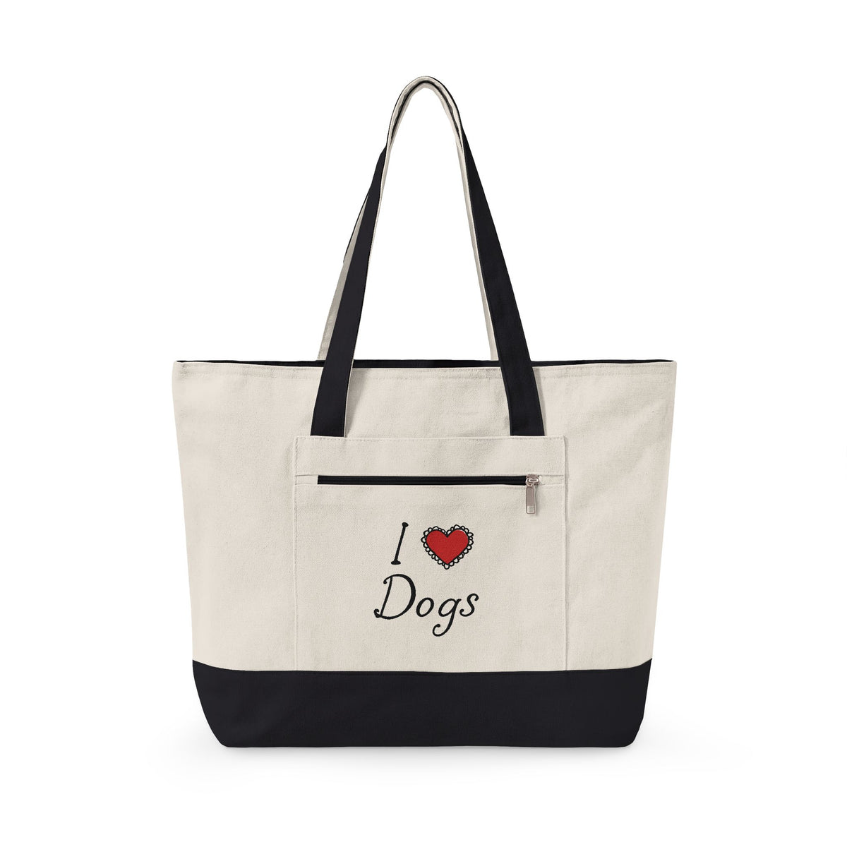 I Love Dogs Tote Bag
