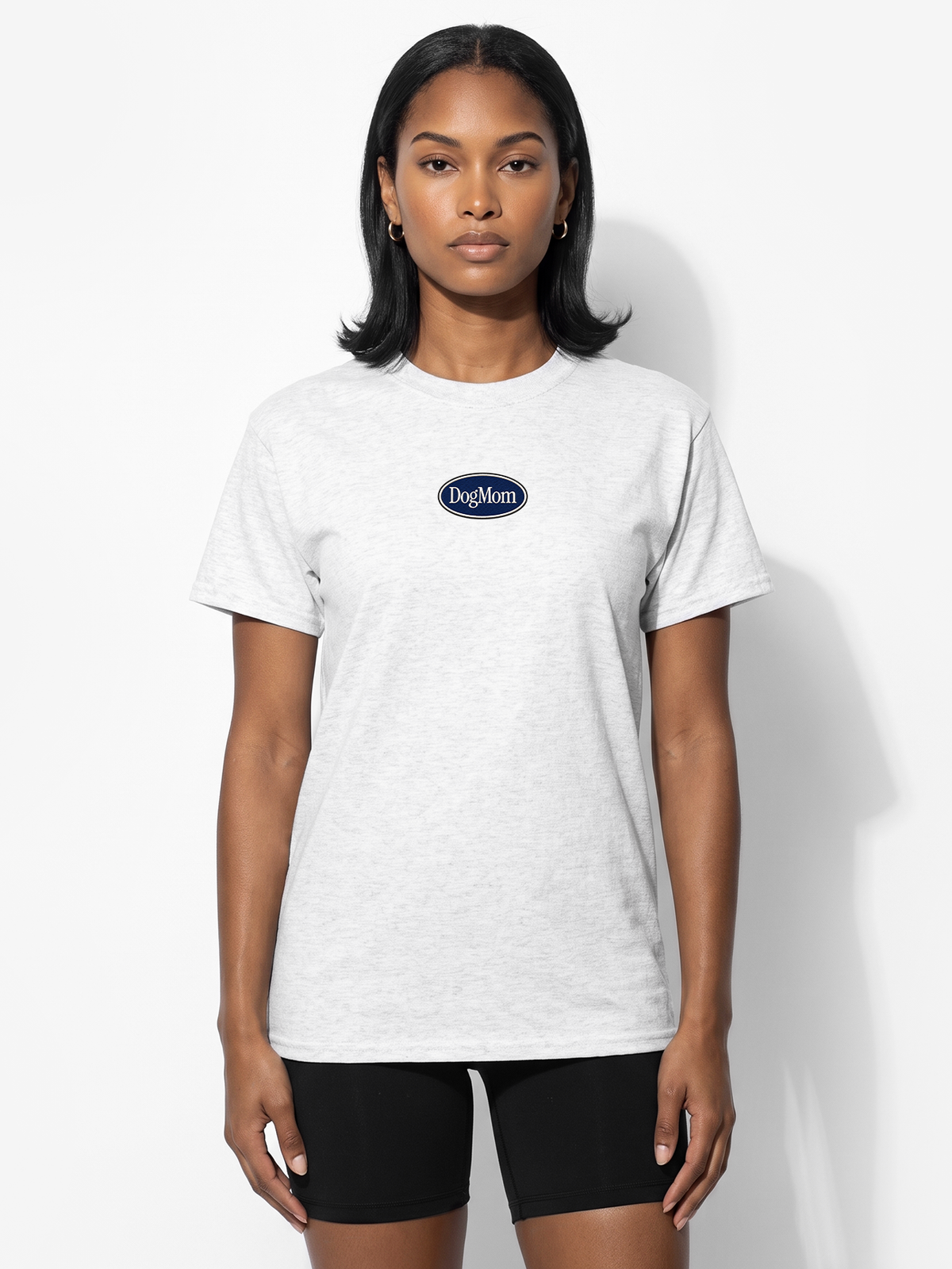 Dog Mom Classic Oval Tee