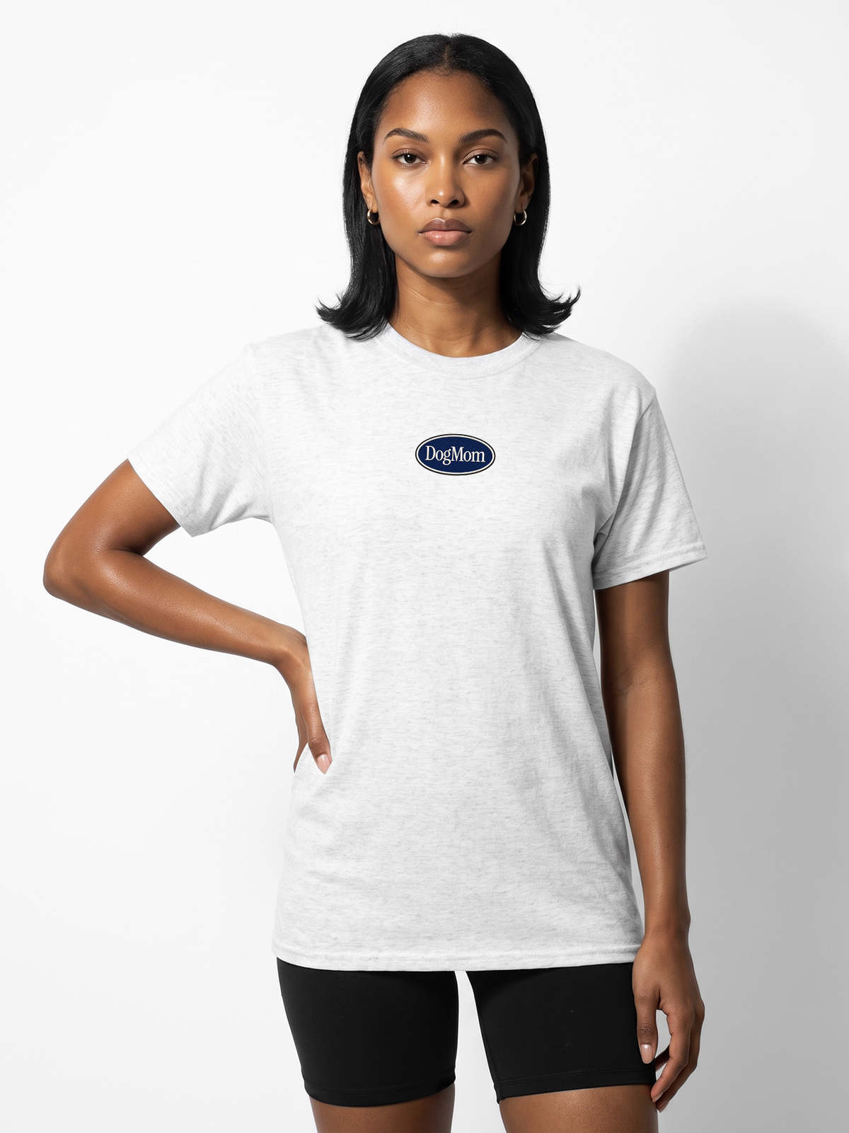 Dog Mom Classic Oval Tee