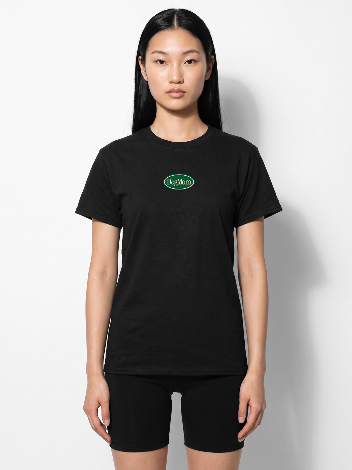 Dog Mom Classic Oval Tee