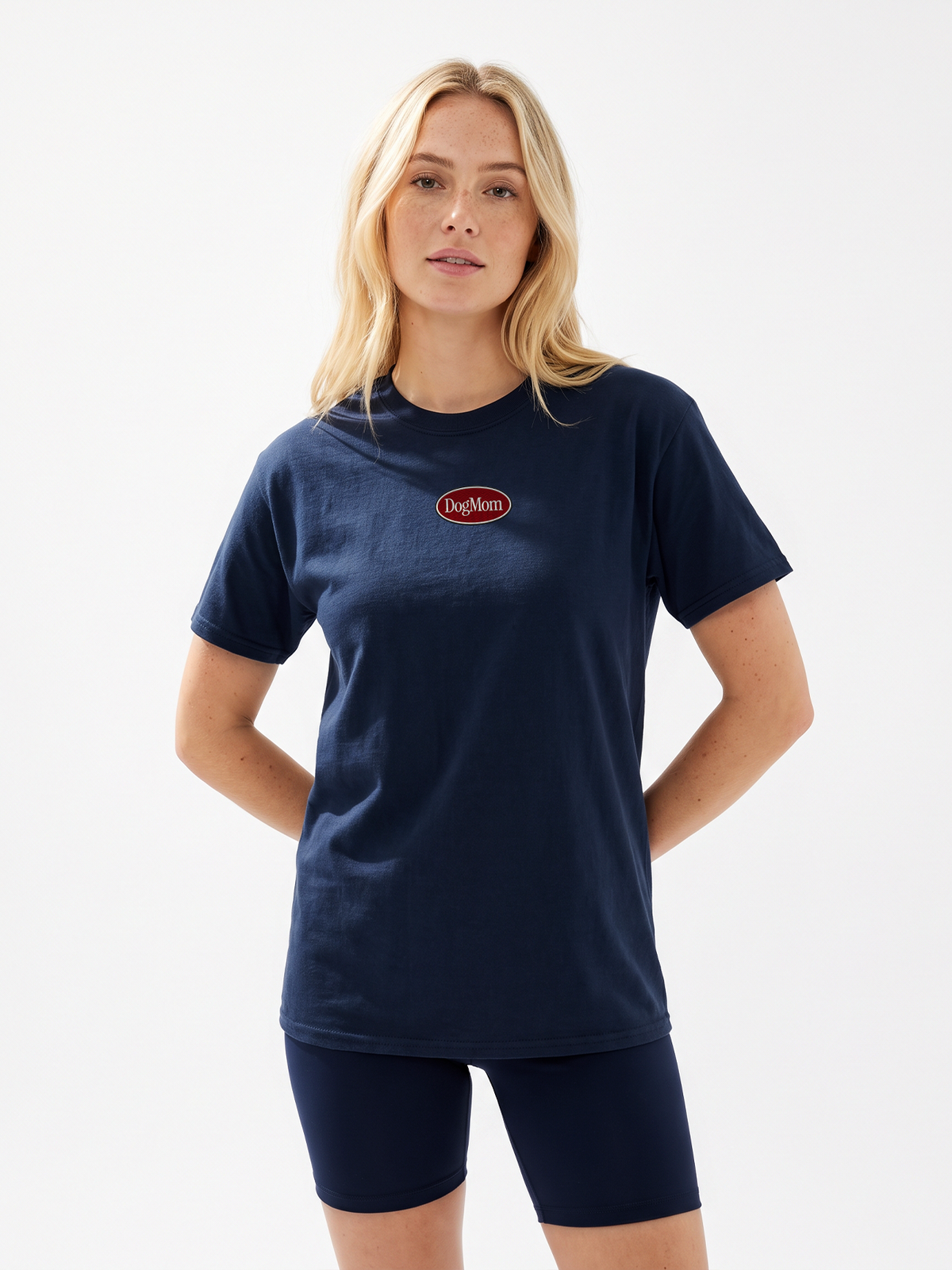 Dog Mom Classic Oval Tee