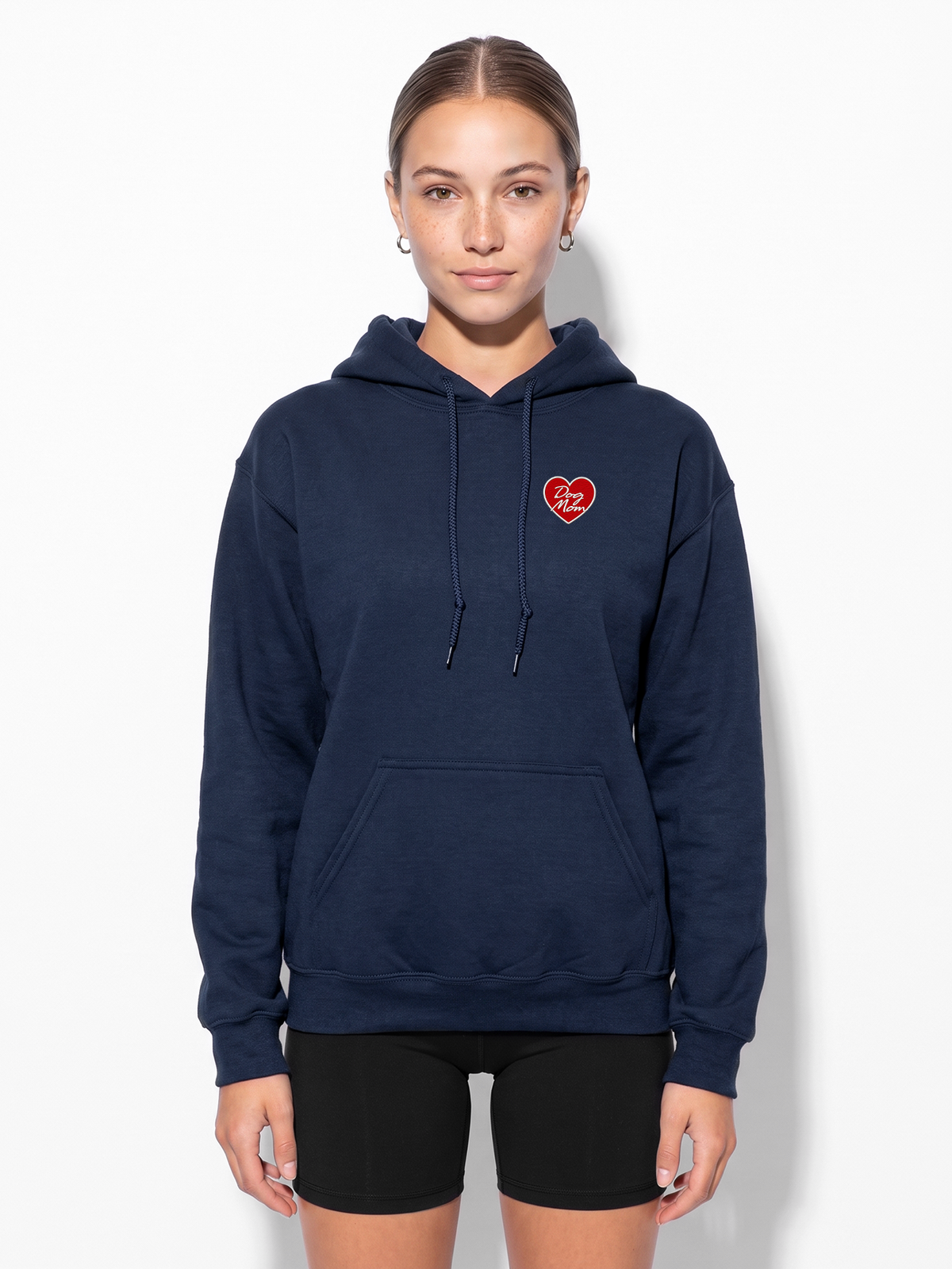Dog Mom Heart Hoodie