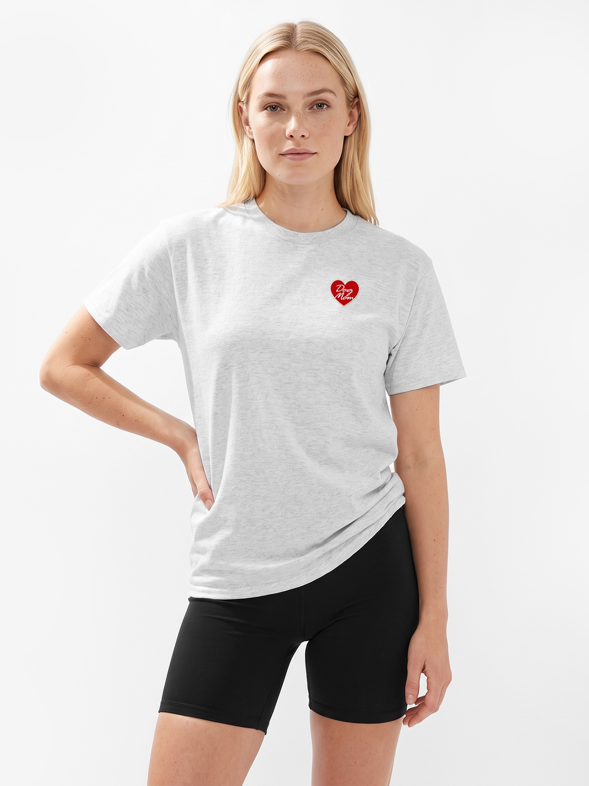 Dog Mom Heart Tee