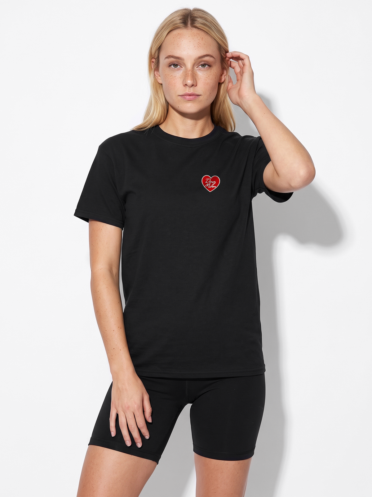Dog Mom Heart Tee