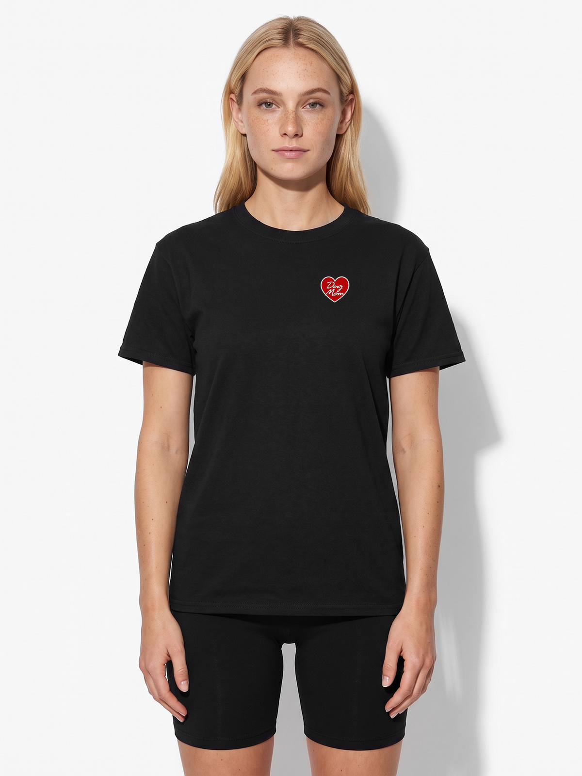 Dog Mom Heart Tee