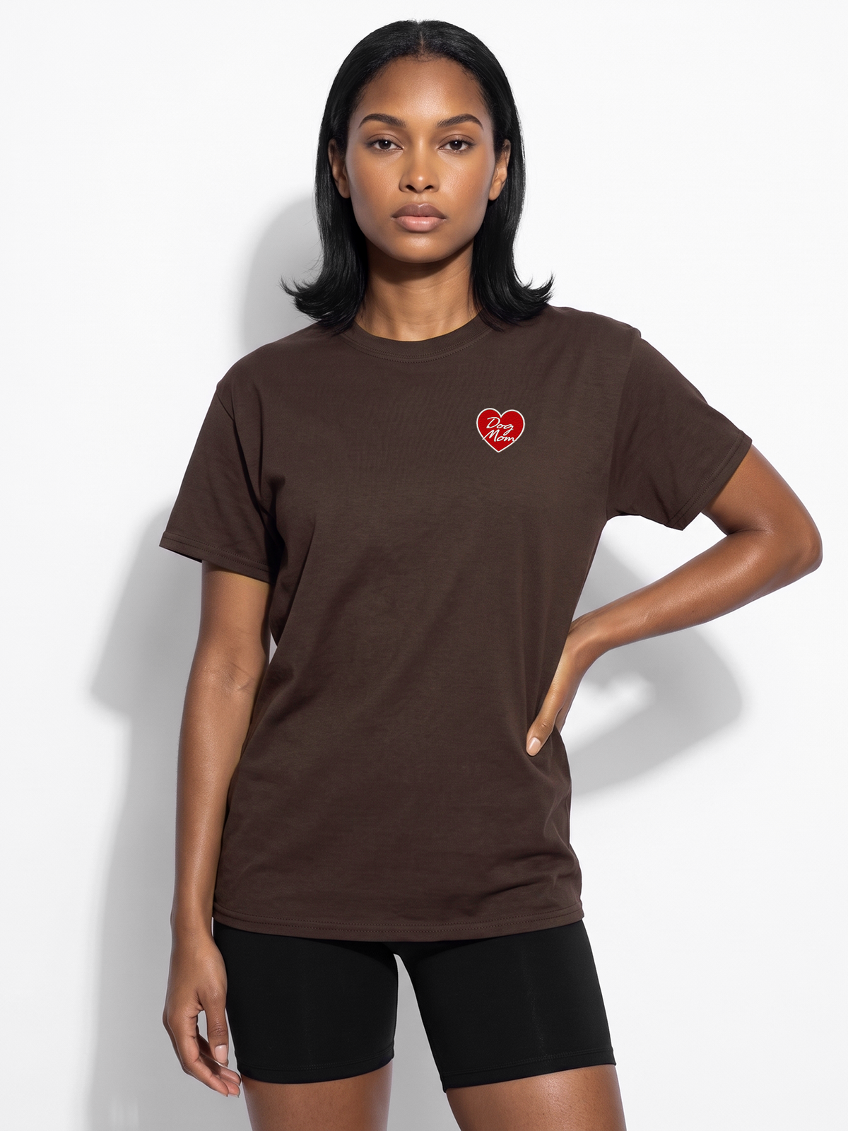 Dog Mom Heart Tee