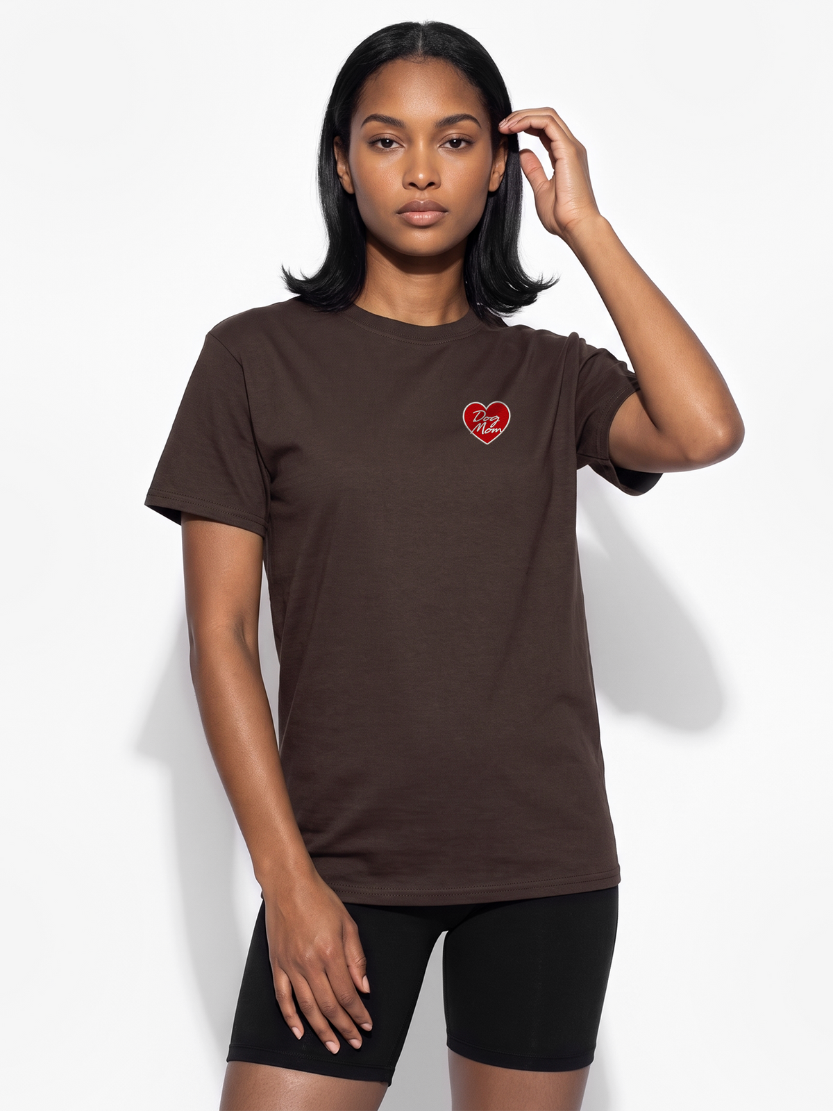 Dog Mom Heart Tee