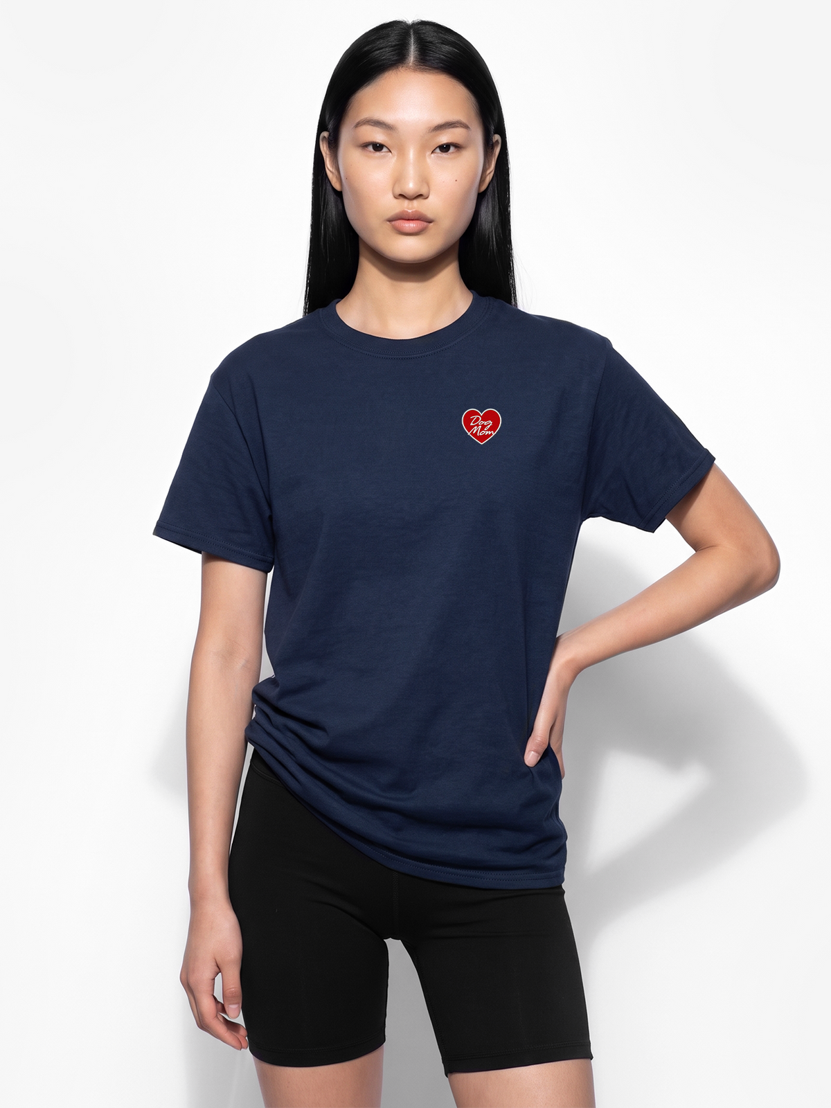 Dog Mom Heart Tee